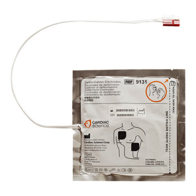 Electrodes pour défibrillateur Cardiac-Science Powerheart G3