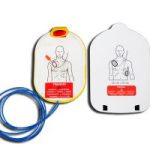 Electrodes de formation pour défibrillateur Philips Heartstart HS1