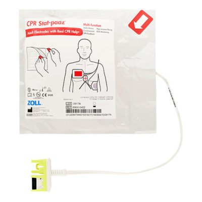 Electrodes pour défibrillateur Zoll AED CPRS