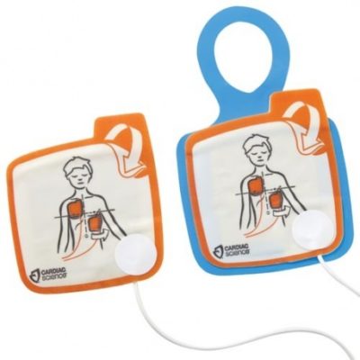 Electrodes pédiatriques de formation pour défibrillateur Cardiac-Science Powerheart G5