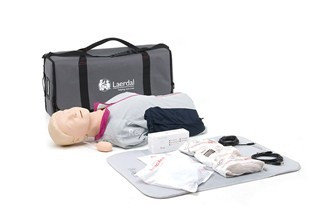 Mannequin torse Laerdal Resusci Anne First Aid avec sac de transport