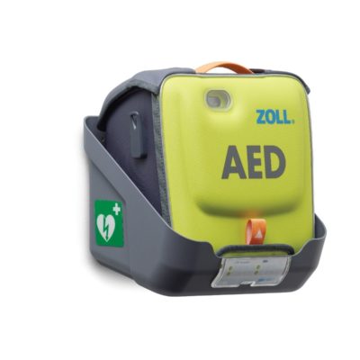 Support mural pour défibrillateur Zoll AED3 avec sac