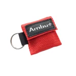 Ambu Lifekey masque bouche à bouche rouge - Lot de 25 pièces