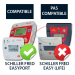 Compatibilité des électrodes pour défibrillateur Schiller Fred EasyPort