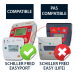 Compatibilité de batterie pour défibrillateur Schiller Fred EasyPort